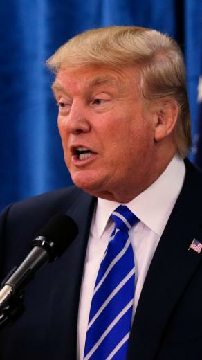 Trump On Economics iPhone Plus Wallpaper