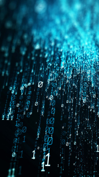 Raining Binary Numbers Hw5b7apoof4f0pga Wallpaper