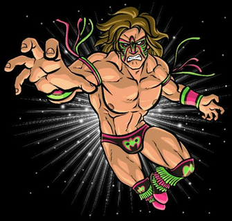 Ultimate Warrior Cartoon