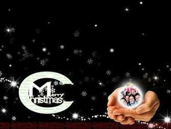 African American Christmas Desktop Wallpaper Black Shiny