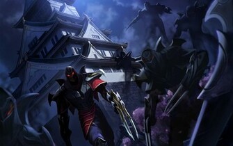 Zed Sneak Peek Wallpaper League Of Legends