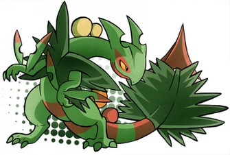 Yo Mega Sceptile By Softmonkeychains