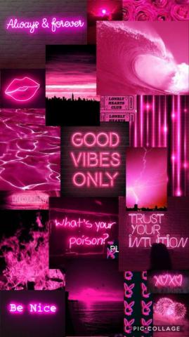 Hot Pink Aesthetic Broken Panda