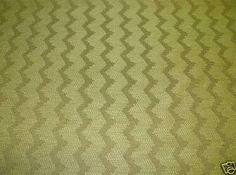 Gold Tones Zig Zag Upholstery Fabric Yd