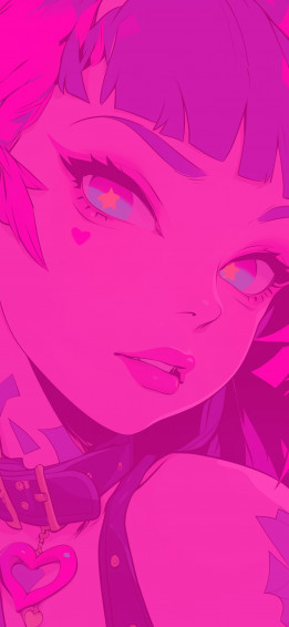 Glamorous Closeup Baddie Girl Wallpaper