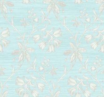 Sv1004 French Blue Vine Wallpaper Border Shop