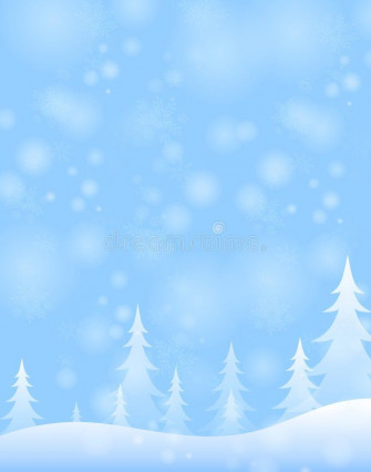 Light Blue Winter Snow Scene A Background Illustration Featuring