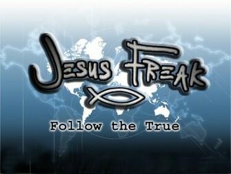 Blessings Jesus Freak Wallpaper