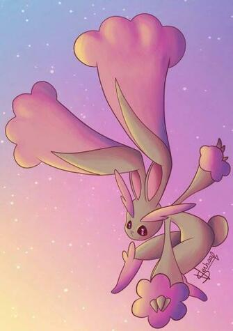 Digital Shiny Lopunny My Art Pok Mon Amino