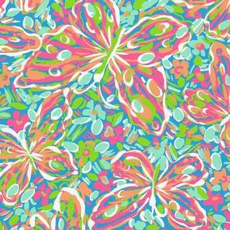 Lilly Pulitzer Crash Landing Desktop Wallpaper