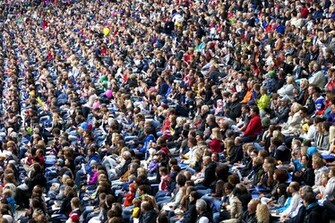 Stadium Crowd Background Feels Like A Full