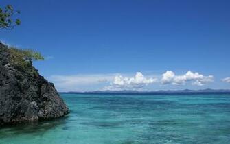 Blue Sky Ocean Media Scattering Of Light Is The