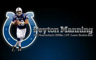 Peyton Manning Laser Rocket Arm X