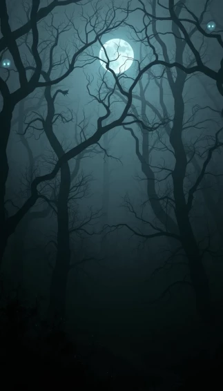 Spooky Forest Wallpaper