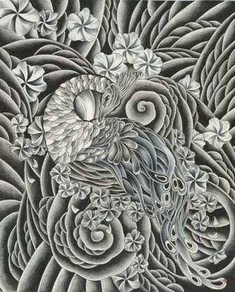 Japanese Tattoo Background Designs Peacock On