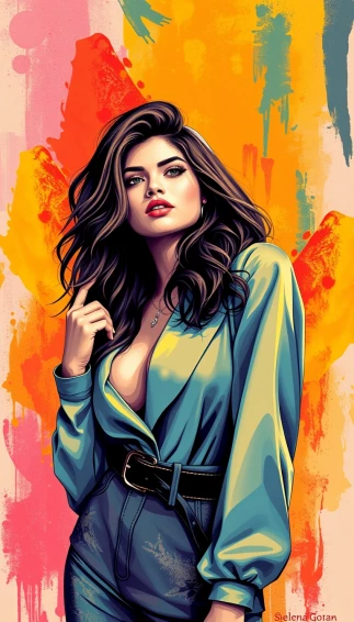 Selena Gomez Mobile Wallpaper