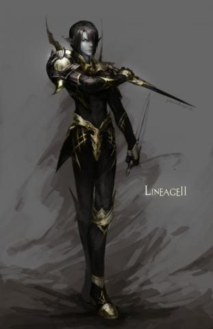 Dark Elf Lineage Ii Mobile Wallpaper Zerochan Anime