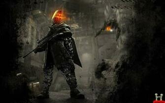 3d Gun Man Wallpaper E Entertainment