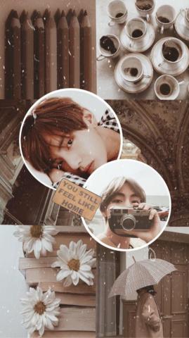 Taehyung Brown Ideas Kim Bts V