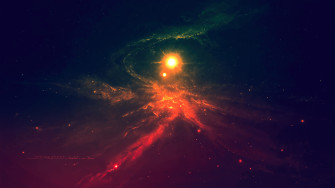 Galaxy Space Stars Universe 4k Laptop Full HD 1080p Wallpaper Image