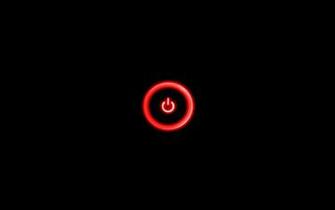 Red Power Button Wallpaper Stock Photos