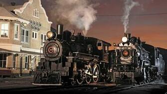 Steam Trains Nevada Museum Locomotives Wallpaper