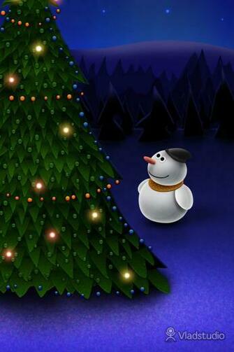 Beautiful Christmas iPhone Wallpaper Designmodo