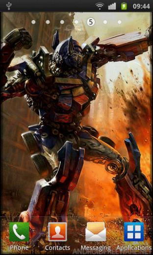 Livewallpaper Is Especially For Transformers Fans Around The World