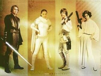 The Skywalker Family Wallpaper