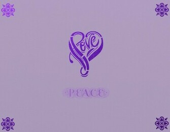Peace And Love Wallpaper