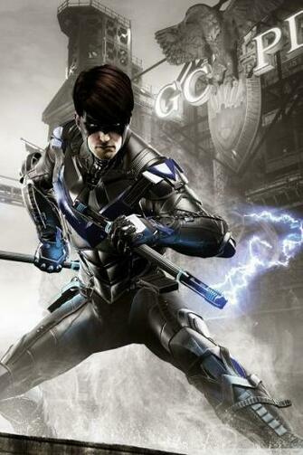 Batman Arkham Knight Nightwing 4k HD Desktop Wallpaper For