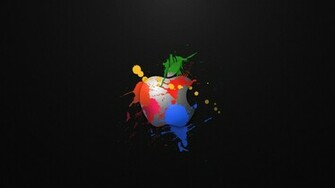 Apple Graffiti Wallpaper Logo