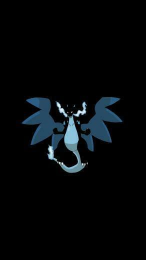 Mega Charizard X Amoled Wallpaper
