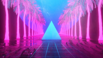 Top Aesthetic Purple Neon Computer Wallpaper Full HD 4k To Use