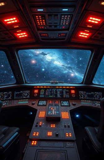 Millenium Falcon Cockpit Wallpaper