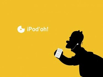 The Simpsons Apple Ipod HD Wallpaper Widescreen