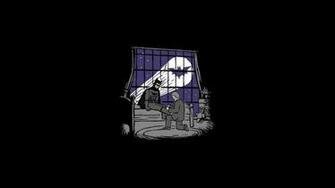 Batman Minimalistic Funny Comic Wallpaper
