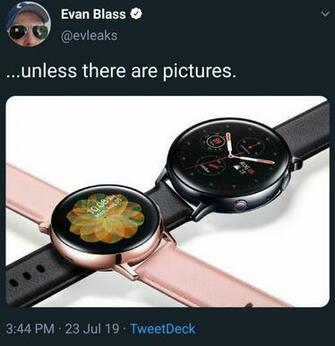 Samsung Galaxy Watch Active Image Published In Fcc Filing