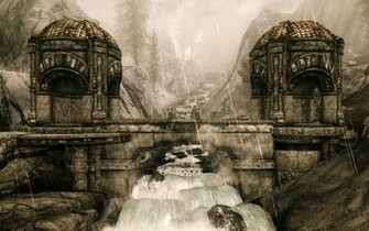 Skyrim Wallpaper The Crossing