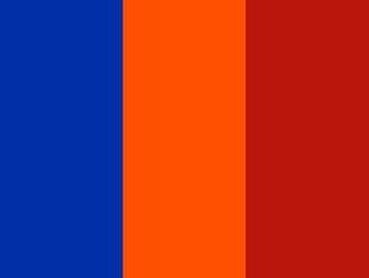 Aerospace And International Orange Engineering Three Color Background
