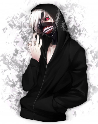 Unmasking Kaneki Ken A Terrifying Anime Boy Wallpaper