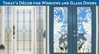 Glass Frosted Etched Window Films Wallpaper For
