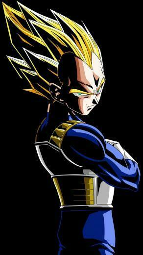 Vegeta Dragon Ball Z Mobile Wallpaper