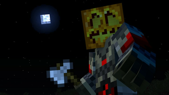The Headless Horseman Minecraft Halloween Wallpaper Art Mine