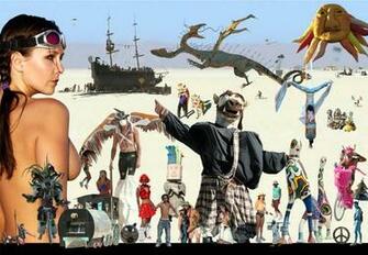 Georgette Bohocrush Burning Man Wallpaper An Explosion Of