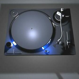 3d Technics Turntable Mk2 Wallpaper