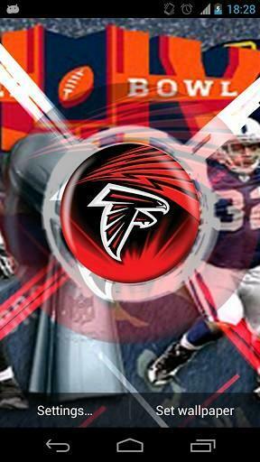 Bigger Atlanta Falcons Live Wallpaper For Android Screenshot