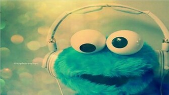 Cute Cookie Monster Wallpaper