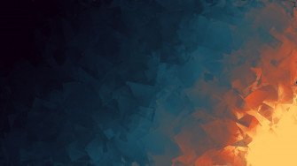 Blue Dark Yellow Abstract Artistic 4k HD Wallpaper Digital Art