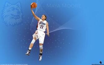 Maya Moore Uconn Huskies Widescreen Wallpaper
